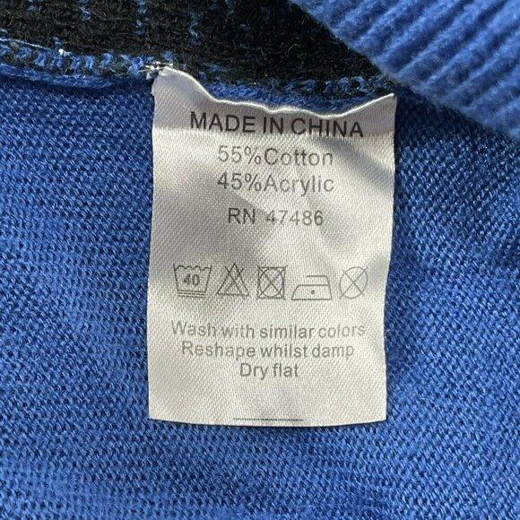 Threadbare Christmas Ugly Sweater Jumper Adult Sz M Santa Reindeer Cold Outside - Picture 8 of 12